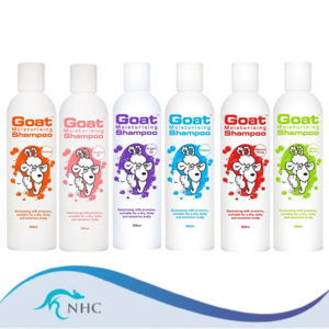 Goat Milk Organic Shampoo 300ml Original/Manuka Honey/Lemon Myrtle/Coconut Oil/Argan Oil/Oatmeal